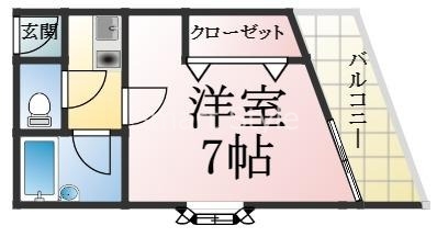 タルミフラットIIの間取り