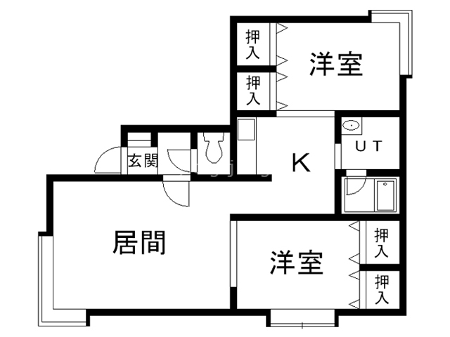 チェリー４・１２の間取り