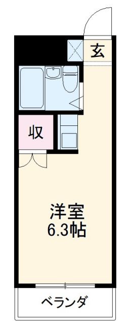 豊橋市南栄町のマンションの間取り