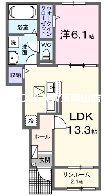 ゆうじゅ（結寿）の間取り