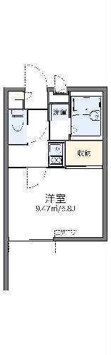 レオパレスエスタ セルトIIの間取り写真