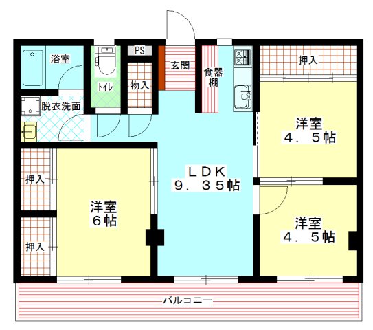 森脇ビルの間取り