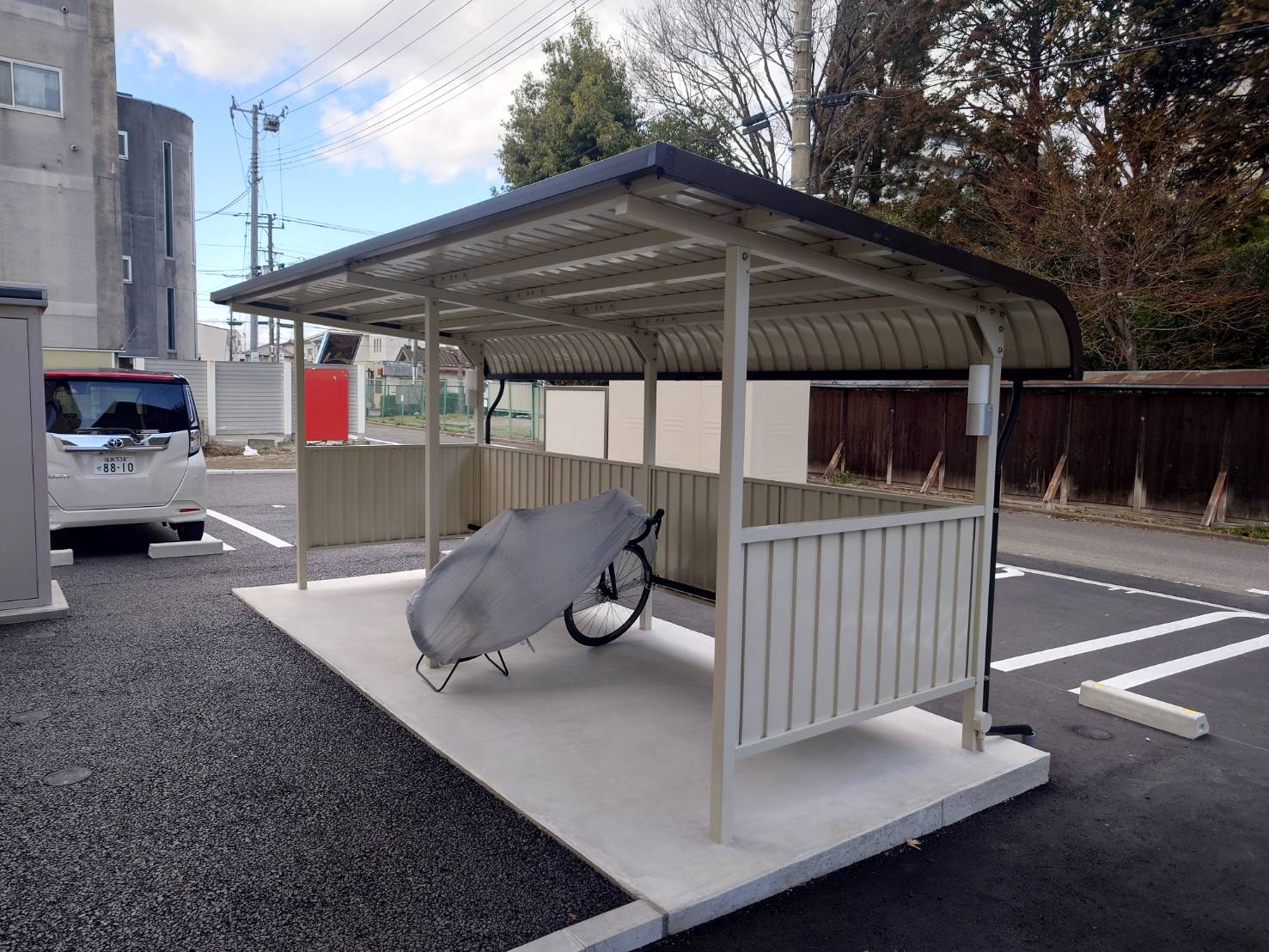 福島交通飯坂線 曽根田駅 徒歩14分 3階建 築3年の外観写真