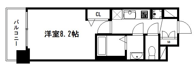 プレサンス　ＴＨＥ　ＫＹＯＴＯ　東福寺　ＷＥＳＴの間取り