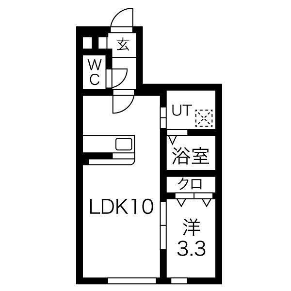 ＡＺＵＣＥＮＡ２（アスセーナ２）の間取り