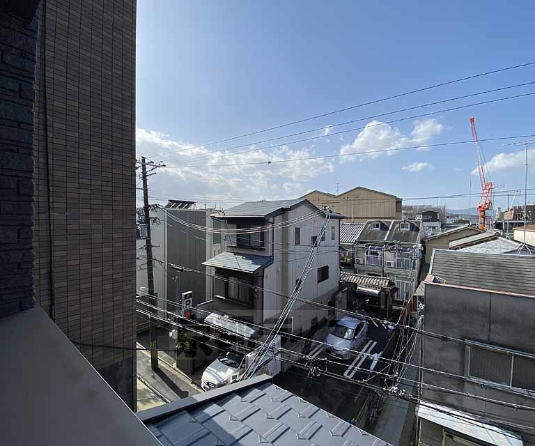 【京都市中京区最上町のマンションの眺望】