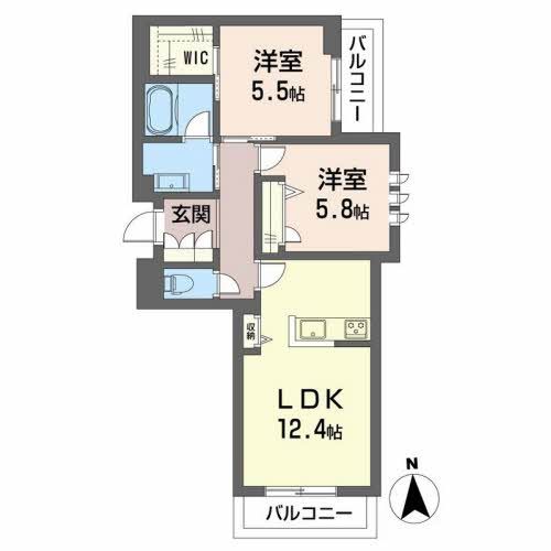 【ブルームステージ（ＢＥＬＳ認証）の間取り】