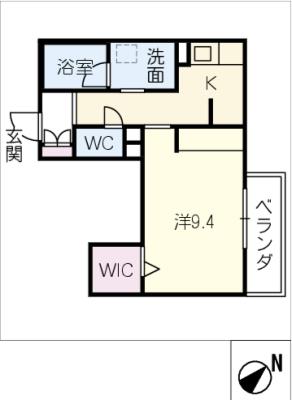 クリザンテームの間取り