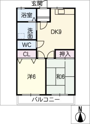 サンエイハイツの間取り