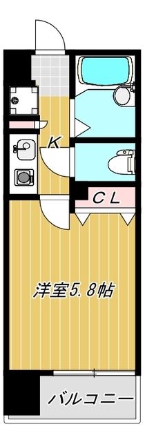 コンフォートマンション仲町第二の間取り