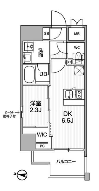 【SYFORME木場II（シーフォルム木場ツー）の間取り】