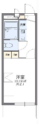 レオパレスさくらブリッサの間取り