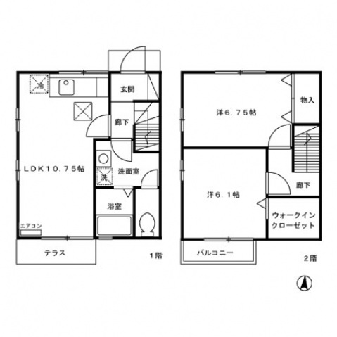 クライスハイムの間取り