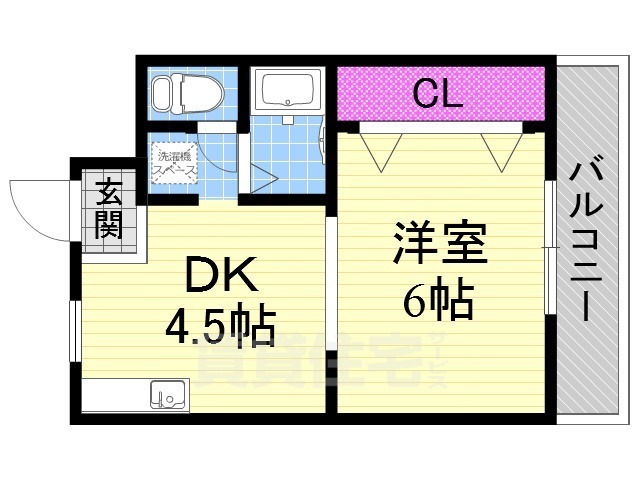 マンションヨコタ2の間取り