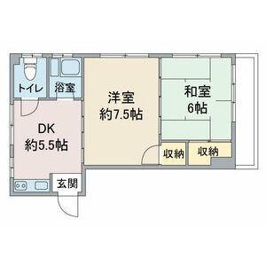 【名古屋市名東区香坂のマンションの間取り】