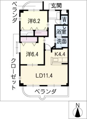 グランドソレイユの間取り