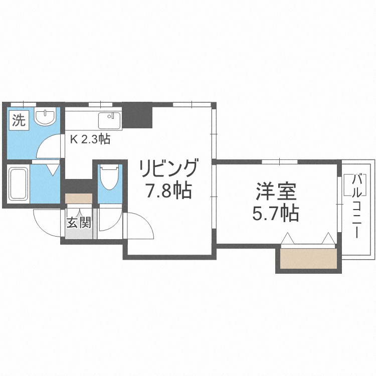 【ブルーミン本郷の間取り】