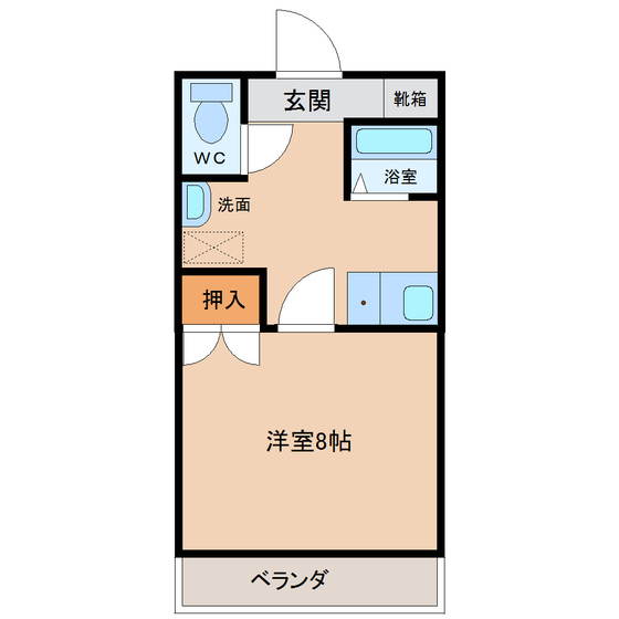 スカイバレー今泉の間取り