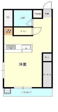 横浜市青葉区藤が丘のマンションの間取り