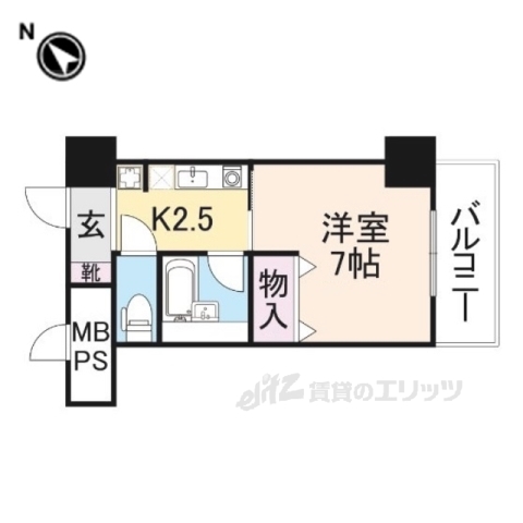 サンタウン竹鼻Ａの間取り