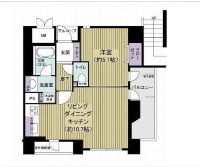 江東区大島のマンションの間取り