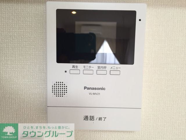 セキュリティ　モニター付きインターホン（カラー、録画機能付き）