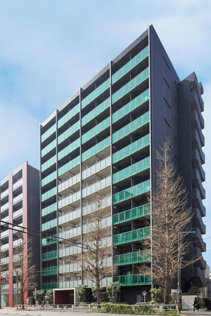 【パークハビオ渋谷神山町の建物外観】