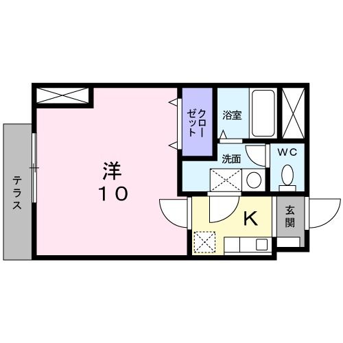 ＮＥＯ－ＯＧＡＳＡＷＡＲＡの間取り