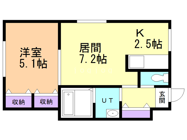 ペラッツィ松川の間取り