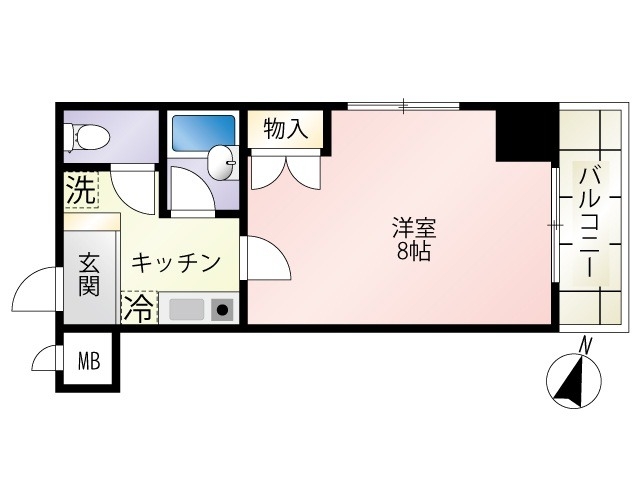 第１２友建ビルの間取り