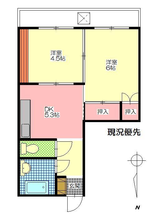 瑞木ビルの間取り