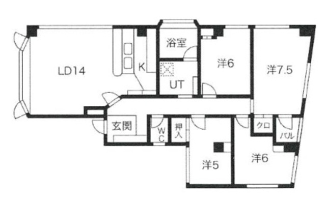 小坂ビルの間取り