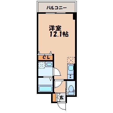 デスカンサルII（小船越町）の間取り