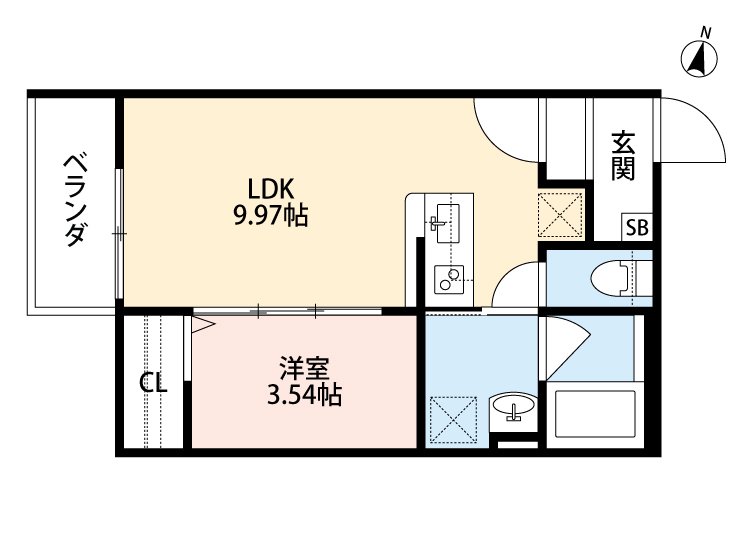 Pomeloの間取り