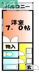 アルフィーネ十日市Ｃ棟の間取り