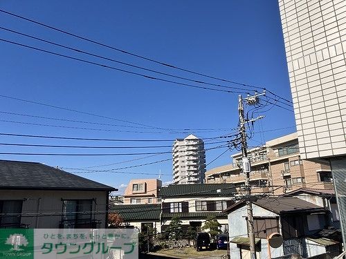 【藤沢市片瀬海岸のマンションの眺望】