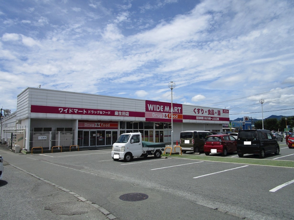 スーパー　WIDE MART Drug&Food(ワイドマートドラッグ（スーパー）まで194m
