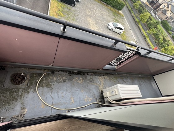 バルコニー　リフォーム前