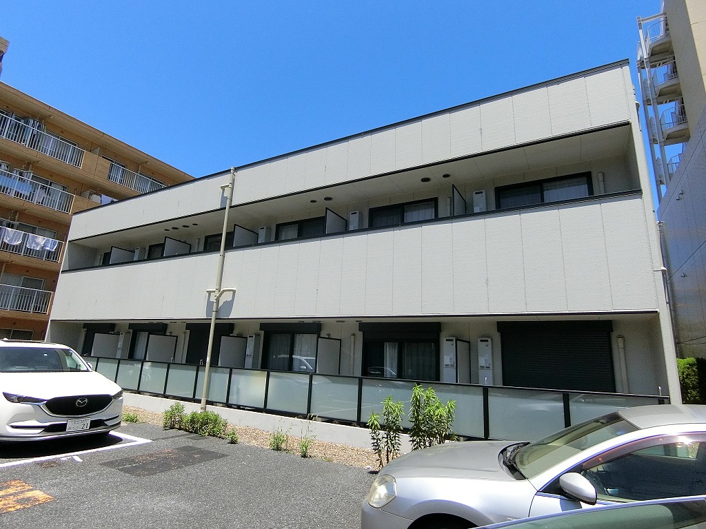 建物外観　フラット　Ｗｉ－Ｆｉ対応インターネット無料プラン利用可