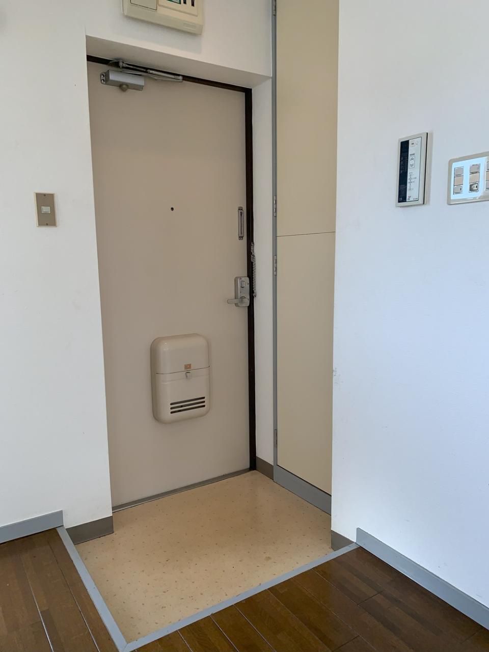東武東上線 志木駅 徒歩4分 4階建 築39年の玄関写真