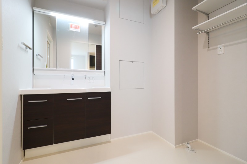 洗面設備　図面と現状に相違がある場合には現状を優先