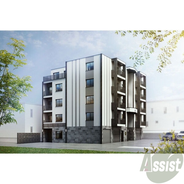 建物外観　札幌市白石区平和通「グランメール平和通公園」完成予想パース