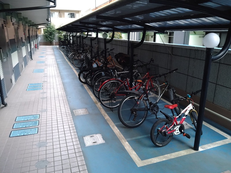 その他共有部分　駐輪場　原付＆自転車のみ駐輪可能