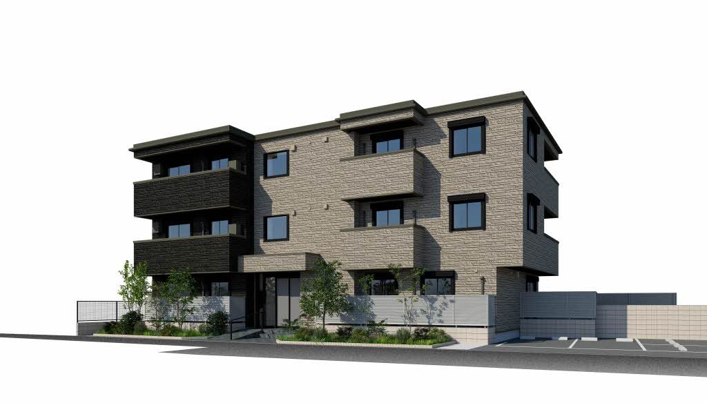 建物外観　完成予想図