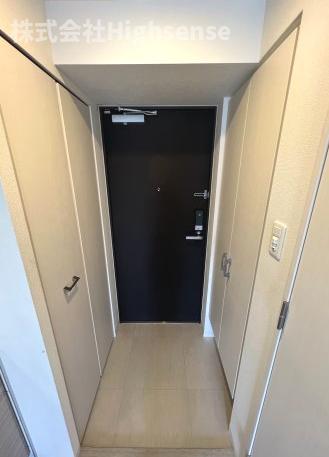 玄関　収納もある玄関です