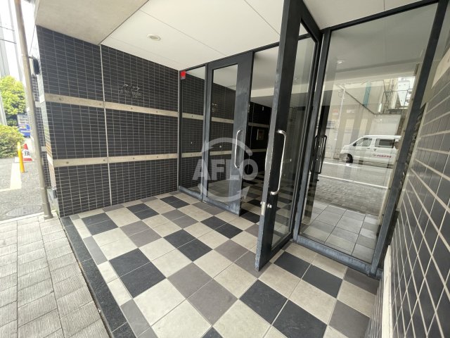 エントランス　南堀江アパートメントシエロ　エントランス