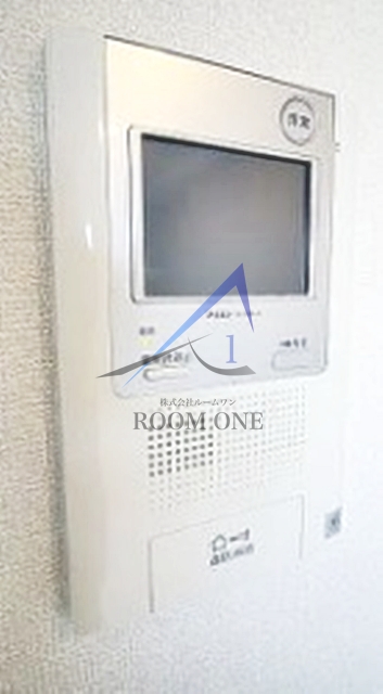 セキュリティ　モニター付きインターホンです。
