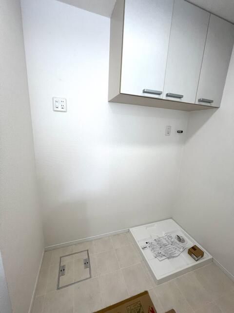 洗面設備　コンパクトで使いやすい洗面所