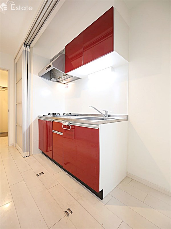 キッチン　システムキッチン（ガス2口コンロ）