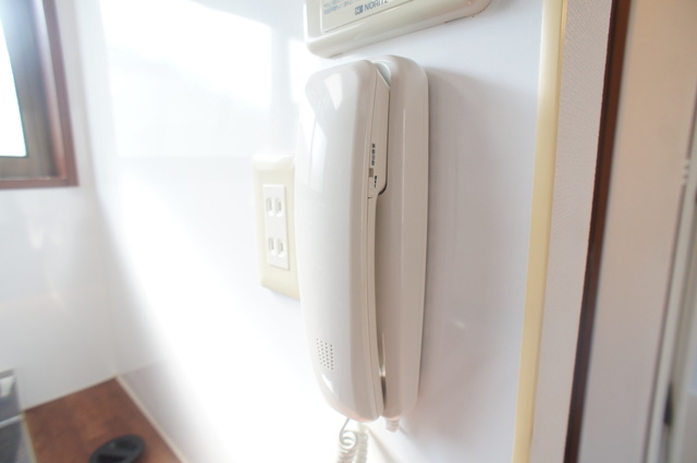 セキュリティ　快適な暮らしを守るインターホン付で安心ですね☆